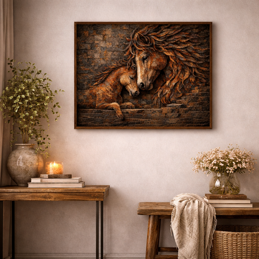 Horse Wall Art – Rustic Horse Wall Decor